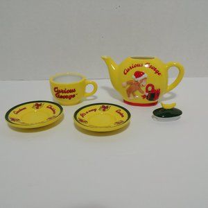 curious george tea set